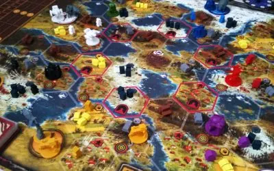 Scythe partida juego